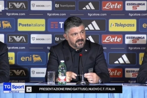 加图索执教意大利国家队首战在贝加莫踢!罗体:已售出1.04万张票