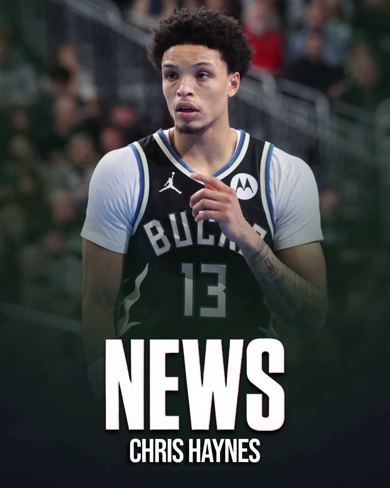 星空体育-Haynes:雄鹿撤回对罗林斯的资质报价,他将成为完全自由球员