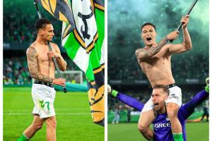 星空投注-解锁生涯名场面！安东尼赤身骑门将肩上挥旗庆祝德比胜利